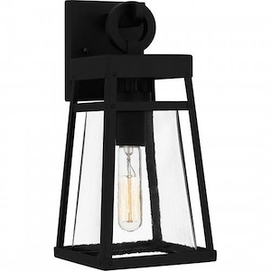 Longwood Leaze - 1 Light Outdoor Wall Lantern-14 Inches Tall and 6.5 Inches Wide