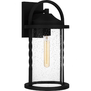 Mostyn Common - 1 Light Outdoor Wall Lantern-17.25 Inches Tall and 8.75 Inches Wide