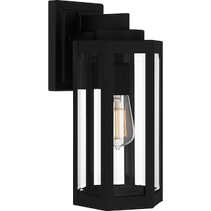 Gibson Grange - 1 Light Outdoor Wall Lantern In Traditional Style-14.5 Inches Tall and 5.75 Inches Wide