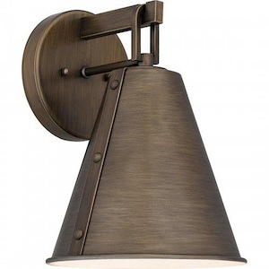 St Mark&#39;s Road - 1 Light Outdoor Wall Lantern In Industrial Style-11.75 Inches Tall and 8.5 Inches Wide