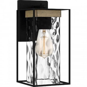Lily Knoll - 1 Light Outdoor Wall Lantern In Farmhouse Style-11.75 Inches Tall and 5.5 Inches Wide