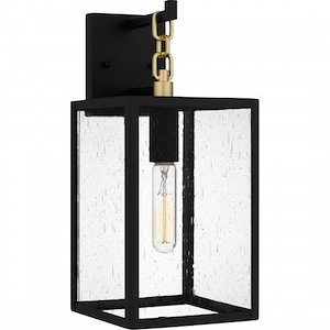 Leigh Park Close - 1 Light Outdoor Wall Lantern In Modern Style-16 Inches Tall and 7.25 Inches Wide - 1287357