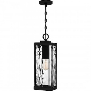 Fern Leas - 1 Light Outdoor Hanging Lantern-20 Inches Tall and 7 Inches Wide