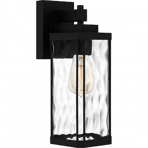Fern Leas - 1 Light Outdoor Wall Lantern-14.25 Inches Tall and 5 Inches Wide - 1287418