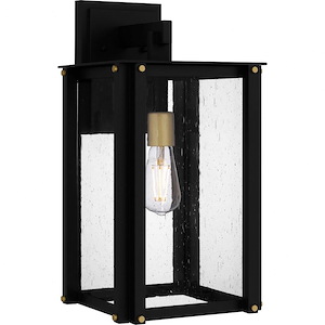 Harebell Spur - 1 Light Outdoor Wall Lantern In Industrial Style-18 Inches Tall and 9.25 Inches Wide - 1326765