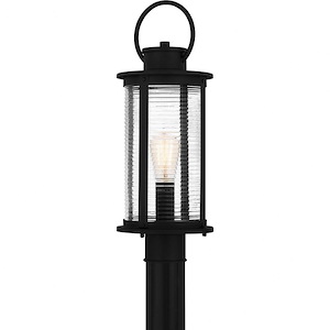 Stoke View Road - 1 Light Outdoor Post Lantern In Coastal Style-20.25 Inches Tall and 7.5 Inches Wide