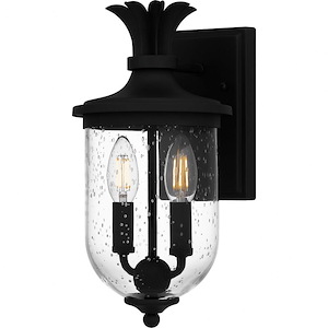Wendover Banks - 2 Light Outdoor Wall Lantern In Coastal Style-13.5 Inches Tall and 6.5 Inches Wide - 1327036