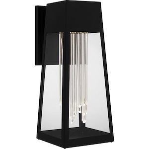 Chatsworth Links - 6W LED Outdoor Wall Lantern In Contemporary Style-18 Inches Tall and 7.5 Inches Wide