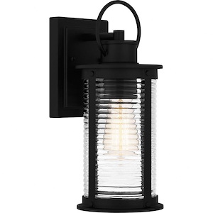 Stoke View Road - 1 Light Outdoor Wall Lantern In Coastal Style-13.25 Inches Tall and 5.5 Inches Wide - 1326948