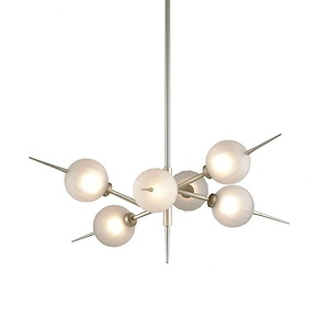Sycamore Spinney - 35 Inch 24W 6 LED Chandelier - 1247666