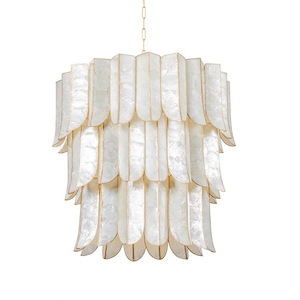 London Mill - 16 Light Chandelier-30.5 Inches Tall and 31.5 Inches Wide - 1316354