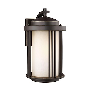 Grasville Road - One Light Outdoor Medium Wall Lantern in Contemporary Style - 9 inches wide by 14.88 inches high