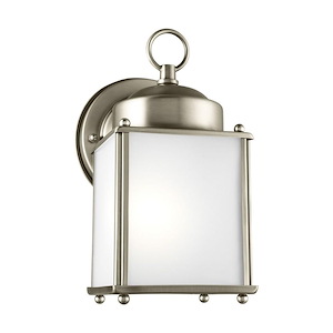 Ferry Bank - 9.5W One Light Outdoor Wall Lantern in Traditional Style - 4.25 inches wide by 8.25 inches high - 1248465