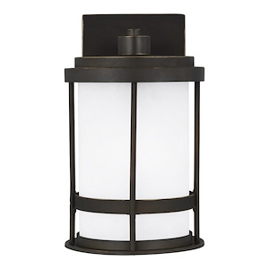 Morris Banks - 10.25 inch 9.3W 1 LED Small Outdoor Wall Lantern - 1248550