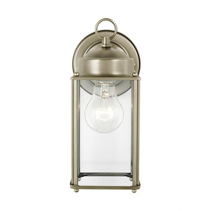 Ferry Bank - 1 Light Large Outdoor Wall Lantern in Traditional Style - 4.5 inches wide by 10.25 inches high
