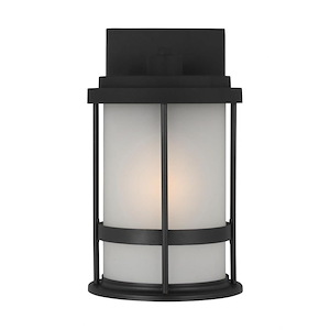 Morris Banks - 9.3W 1 LED Small Outdoor Wall Lantern - 6 inches wide by 10.25 inches high - 1248540