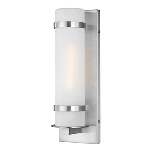 Victory Avenue - 14 inch 9.3W 1 LED Small Outdoor Wall Lantern - 1248581