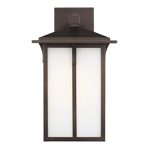 Marina Place - 9.3W 1 LED Large Outdoor Wall Lantern - 10.5 inches wide by 18 inches high