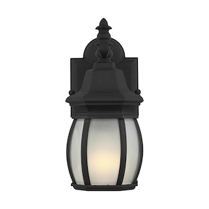 St Dogmael's Avenue - 9.3W 1 LED Small Outdoor Wall Lantern in Traditional Style - 5 inches wide by 11.25 inches high - 1248618