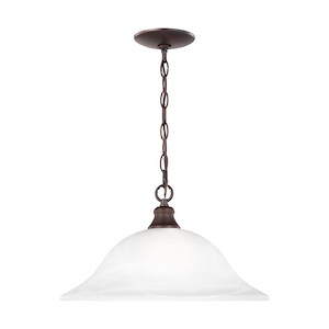 Duchess Grange - One Light Pendant in Transitional Style - 15.75 inches wide by 9.5 inches high - 1248020