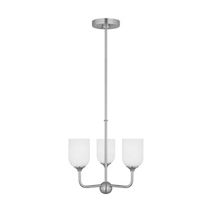 Eastfield Avenue - 3 Light Small Chandelier In Traditional Style-17 Inches Tall and 16 Inches Wide - 1332981