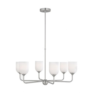 Eastfield Avenue - 6 Light Large Chandelier In Traditional Style-17.25 Inches Tall and 30 Inches Wide - 1332970