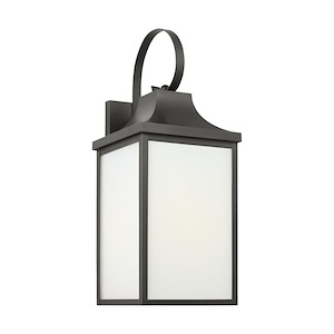 Ynys Fach Avenue - 1 Light Large Wall Lantern In Traditional Style-22 Inches Tall and 8.5 Inches Wide - 1332972