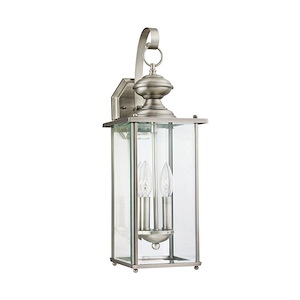 Craven Drive - Two Light Outdoor Wall Lantern in Transitional Style - 7 inches wide by 20.25 inches high - 1248094
