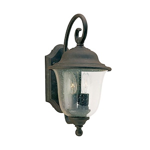 Exchange Vale - 14.75 Inch Two Light Outdoor Wall Lantern - 1248093