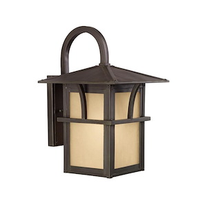 Henry Willows - 9 Inch One Light Outdoor Wall Lantern