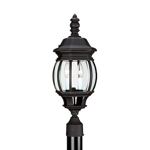 St Dogmael's Avenue - Two Light Outdoor Post Lantern in Traditional Style - 7.75 inches wide by 23 inches high - 1248076
