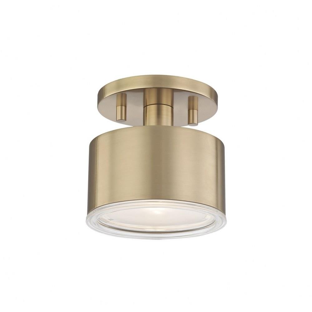 Bailey Street Home 735-BEL-2693102 Edwin Royd-4W 1 LED Flush Mount in Style-5.25 Inches Wide by 5 Inches High