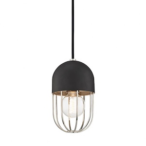 Cromer Downs-One Light Pendant in Style-5.5 Inches Wide by 9.75 Inches High - 1248957