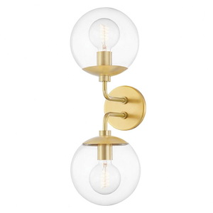 Pymar's Lane-2 Light Wall Sconce in Transitional Style-7 Inches Wide by 20 Inches High - 1249580