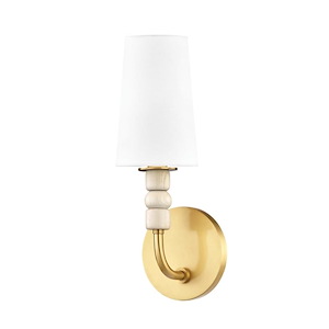 Casey - 1 Light Wall Sconce In Transitional and Organic Style-12.5 Inches Tall and 4.75 Inches Wide - 1281555