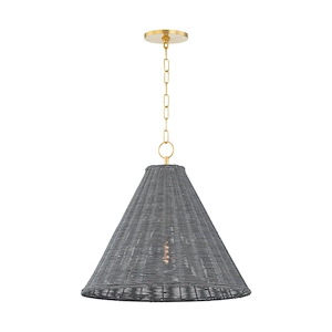 Brisbane Way - 1 Light Pendant-20.5 Inches Tall and 22 Inches Wide - 1316404