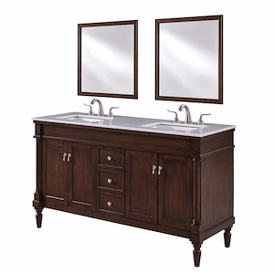 Fairview Firs - 60 Inch Double Bathroom Vanity Set - 1300585