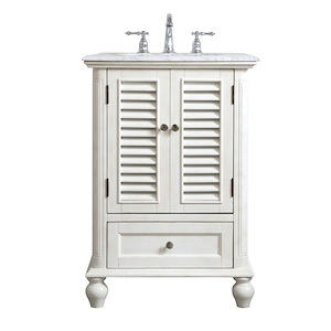 Portcullis Road - 24 Inch 1 Drawer Single Bathroom Vanity Sink Set - 1300468
