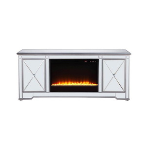 Warren Gait - TV Stand with Fireplace-25.5 Inches Tall and 18 Inches Wide - 1302877