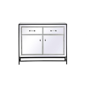 Coleridge Warren - Mirrored Cabinet In Modern Style-32 Inches Tall and 12 Inches Wide - 1302907