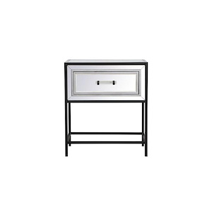 Folly Paddock - 1 Drawer End Table In Modern Style-24 Inches Tall and 14 Inches Wide - 1302911
