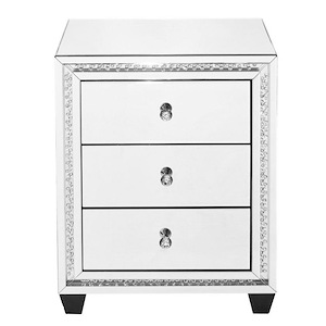 Warren Gait - 3 Drawer End Table In Warren Gait Style-27 Inches Tall and 16 Inches Wide - 1302933
