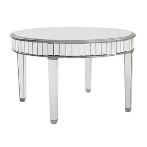 Back Aston View - Round Dining Table In Back Aston Viewrary Style-30.3 Inches Tall and 47.5 Inches Wide