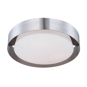Chamberlain Hollow - 24W 1 LED Flush Mount - 15.5 Inches Wide by 4.75 Inches High - 1249819