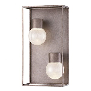Glamis Drive - 13.75 Inch 9W 2 LED Outdoor Wall Sconce