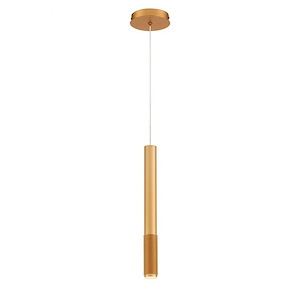 Davenport - 4.3W 1 LED Pendant - 1.75 Inches Wide by 16.25 Inches High - 1250467