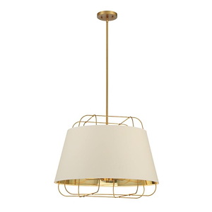 Sorrel Way - 6 Light Pendant in Transitional Style - 24 Inches Wide by 18 Inches High - 1250543