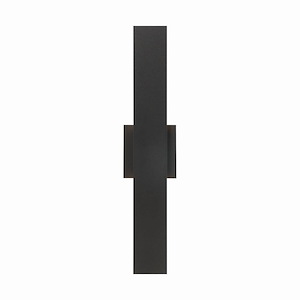 Summerhill Meadows - 21W 1 LED Outdoor Wall Mount in Modern Style 23 Inches Tall and 5.25 Inches Wide