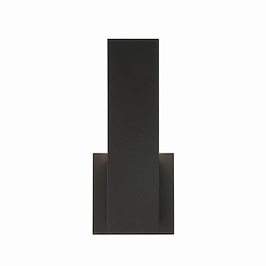 Summerhill Meadows - 8W 1 LED Outdoor Wall Mount in Modern Style 12 Inches Tall and 5.25 Inches Wide - 1250613