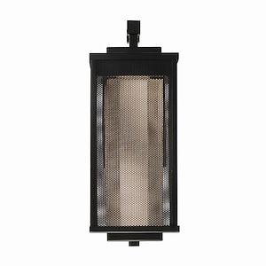 Danns Lane - 23W 1 LED Outdoor Wall Mount in Transitional Style 16.25 Inches Tall and 6.25 Inches Wide - 1250658